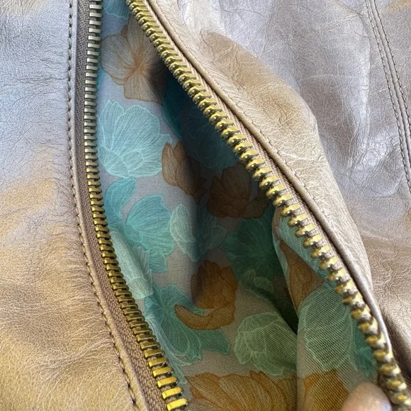 Hobo Derby Calfskin Leather Satchel
